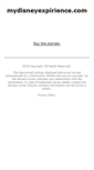 Mobile Screenshot of mydisneyexpirience.com